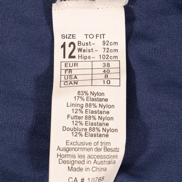 NWT Seafolly X Revolve Freshwater Hipster in Blue Opal - Picture 12 of 13